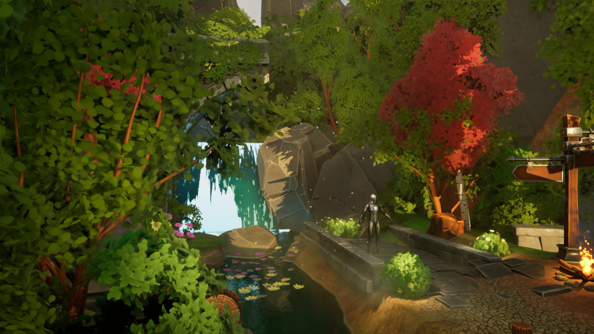 STYLIZED ENVIRONMENT DESIGN RENDER